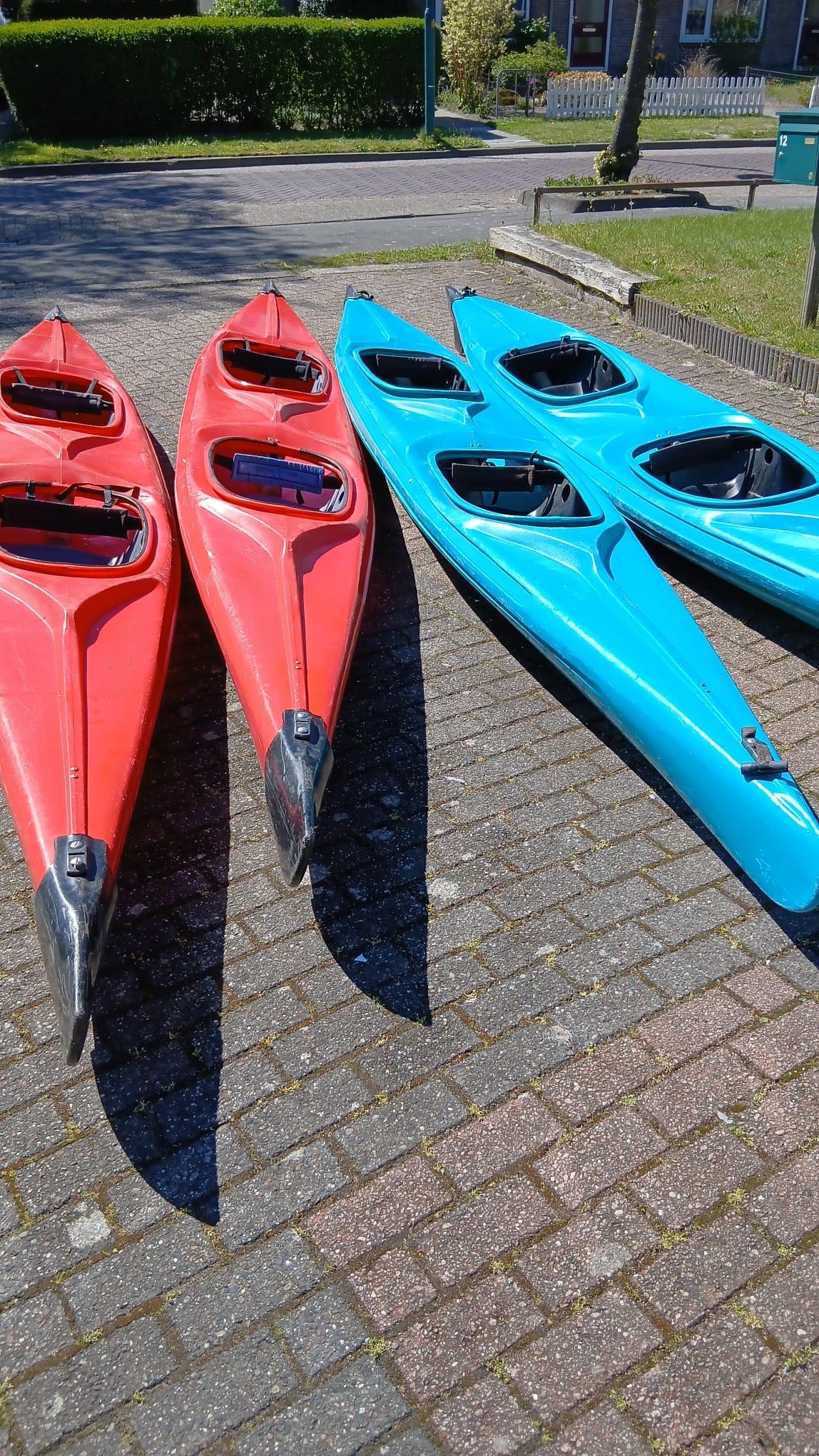 4 x nette Ace Voyager 2 persoons